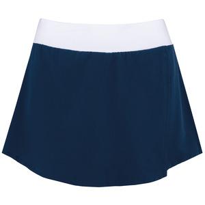 PROACT PA1031 - Padel skirt with integrated shorts Sporty Navy / White