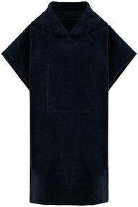 PROACT PA582 - Kids hooded towelling poncho Navy