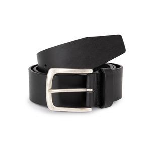 Kariban Premium PK821 - Men's vintage leather belt Black