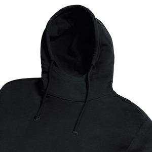 Russell RU209M - Pure Organic high neck hooded sweatshirt Black