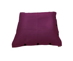 Shelto SH100 - Pouf with removable cover – Small size Purple