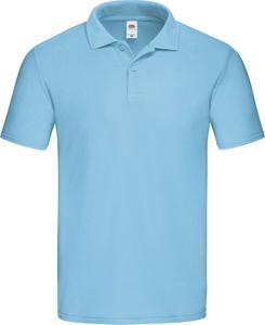 Fruit of the Loom SC63050 - Original men’s polo shirt Sky Blue