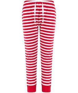 Skinnifit SM085 - Kids' pyjama trousers Red / White