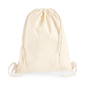 Westford Mill W210 - Gym bag in premium cotton Natural