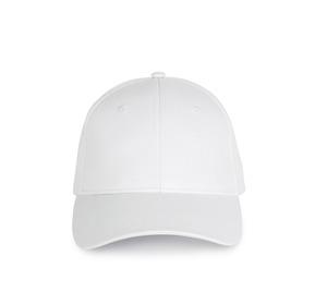 K-up KP915 - Recycled cotton cap - 6 panels White