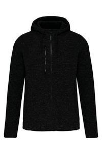 PROACT PA365 - Mens heather hooded jacket