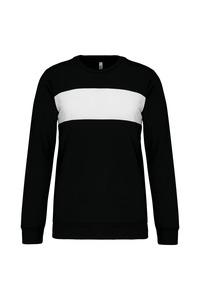 PROACT PA374 - Kids' polyester sweatshirt Black / White