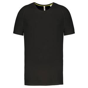 PROACT PA4012 - Men's recycled round neck sports T-shirt Black