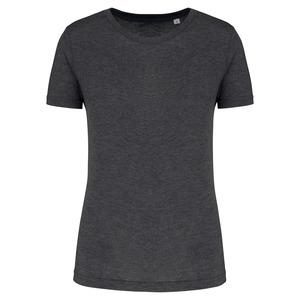 PROACT PA4021 - Ladies' Triblend round neck sports t-shirt Dark Grey Heather