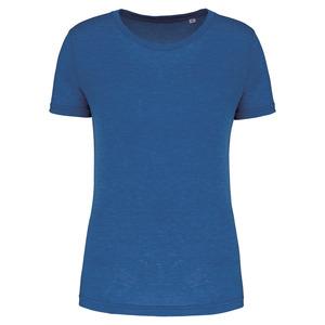 PROACT PA4021 - Ladies' Triblend round neck sports t-shirt Sporty Royal Blue Heather