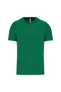 PROACT PA476 - Men's V-neck short-sleeved sports T-shirt Kelly Green