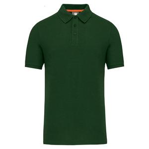 WK. Designed To Work WK207 - Men's eco-friendly polo shirt Forest Green
