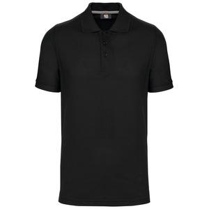 WK. Designed To Work WK274 - Men's shortsleeved polo shirt Black