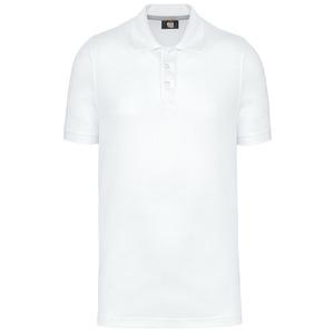 WK. Designed To Work WK274 - Men's shortsleeved polo shirt White