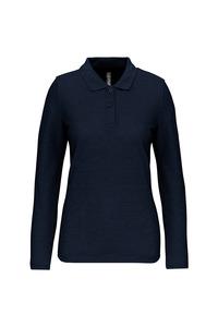WK. Designed To Work WK277 - Ladies' long-sleeved polo shirt Navy