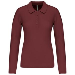 Kariban K257 - Ladies’ long-sleeved piqué polo shirt