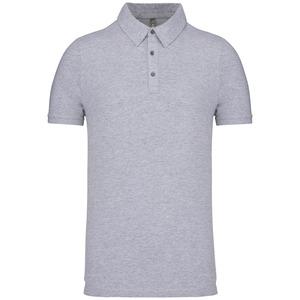 Kariban K262 - Men's short sleeved jersey polo shirt Oxford Grey
