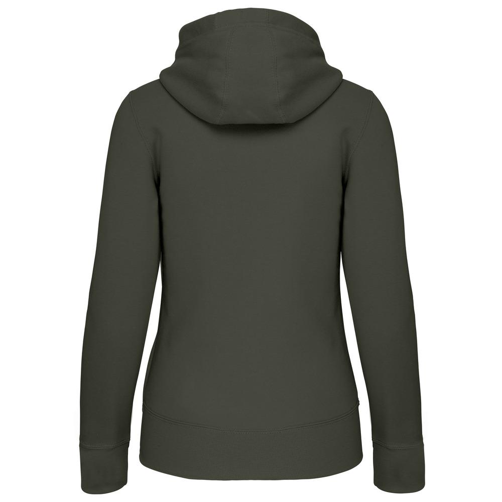 Kariban K464 - Ladies' hooded full zip sweatshirt