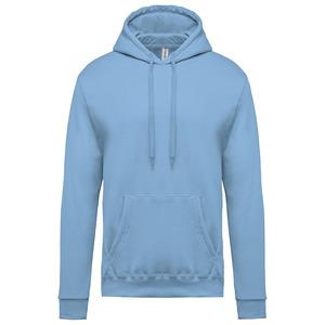 Kariban K476 - Men’s hooded sweatshirt Sky Blue