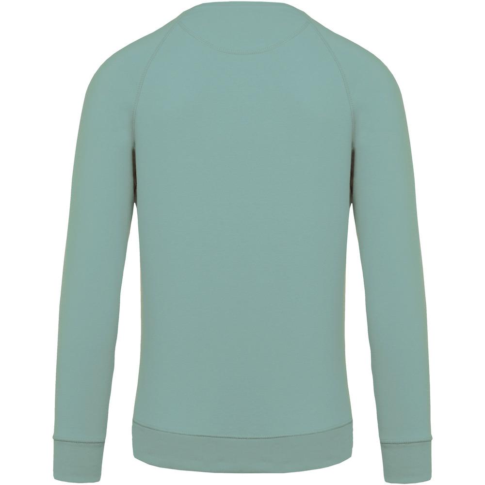 Kariban K480 - Men's organic cotton crew neck raglan sleeve sweatshirt