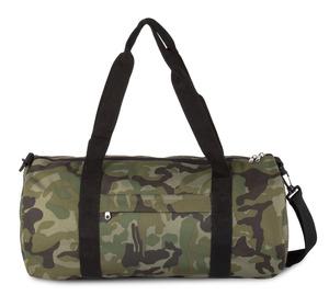 Kimood KI0633 - Tubular hold-all bag Olive Camouflage