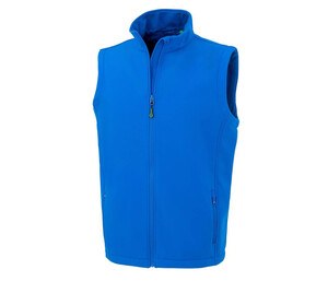 RESULT RS902M - MENS RECYCLED 2-LAYER PRINTABLE SOFTSHELL BODYWARMER
