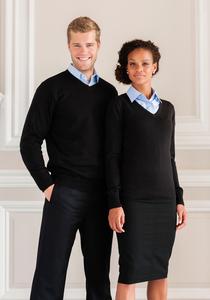 Russell Collection RU710M - V-Neck Knitted Pullover