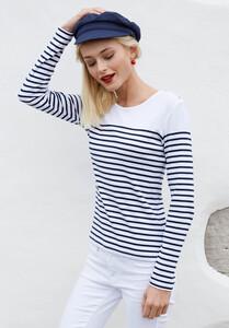 Kariban K386 - Ladies’s striped long sleeve mariniere