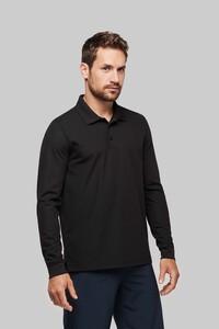 Proact PA495 - Adult Cool Plus® long-sleeved polo shirt