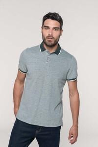 Kariban K266 - Mens two-tone marl polo shirt