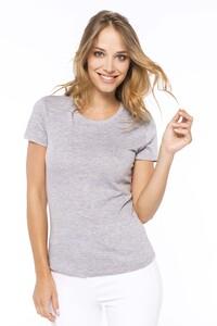 Kariban K389 - Ladies short-sleeved crew neck T-shirt