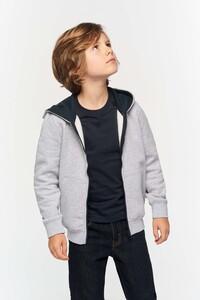 Kariban K486 - Kids’ full zip hooded sweatshirt