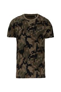 Kariban K3030 - Mens short-sleeved camo t-shirt