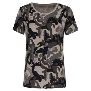 Kariban K3031 - Ladies short-sleeved camo t-shirt